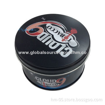 Round Gift Tins with 0.23mm Homemade Grade A Tinplate, OEM Designs Welcomed